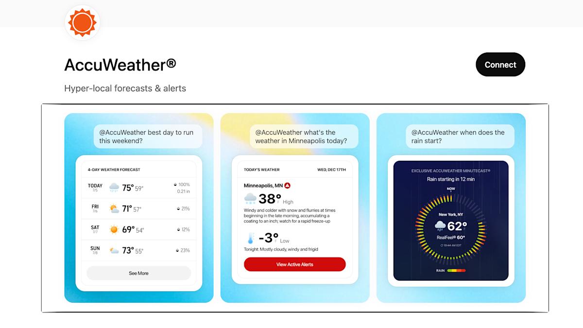 „AccuWeather“ įsikėlė į „ChatGPT“: žada patogesnes prognozes, bet ar to tikrai reikėjo?