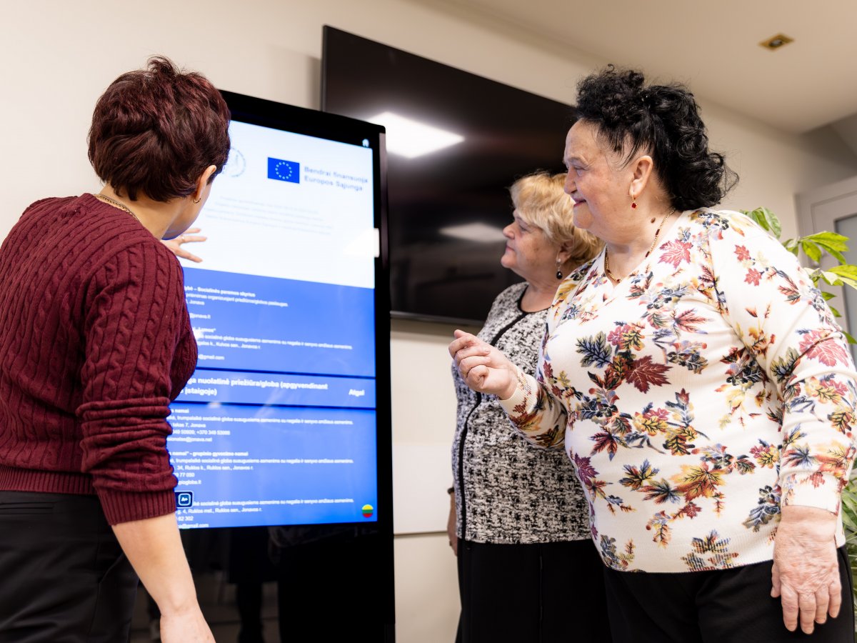 Socialinė pagalba Jonavoje – vienu mygtuku: naujas sprendimas palengvins gyvenimą tūkstančiams