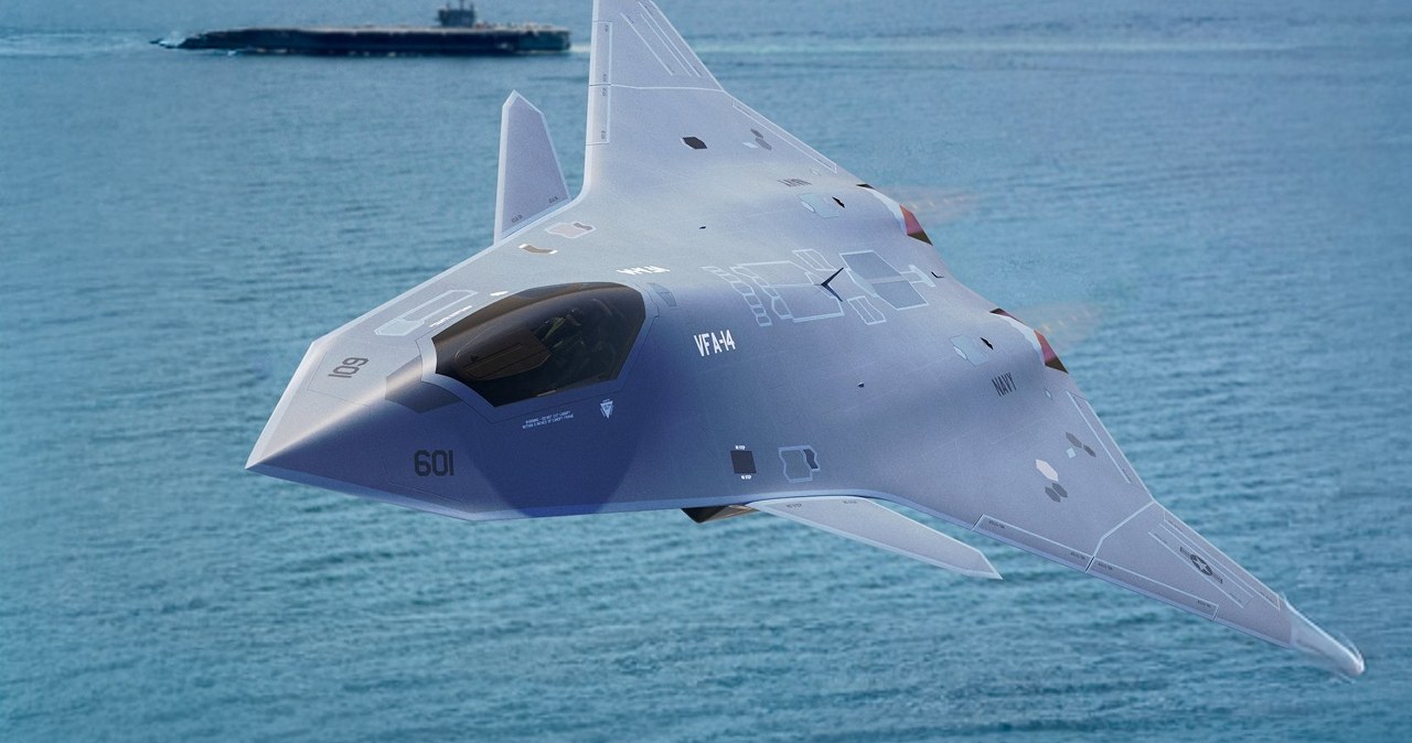 JAV parodė 6-os kartos naikintuvą lėktuvnešiams: „Northrop Grumman“ žada šuolį