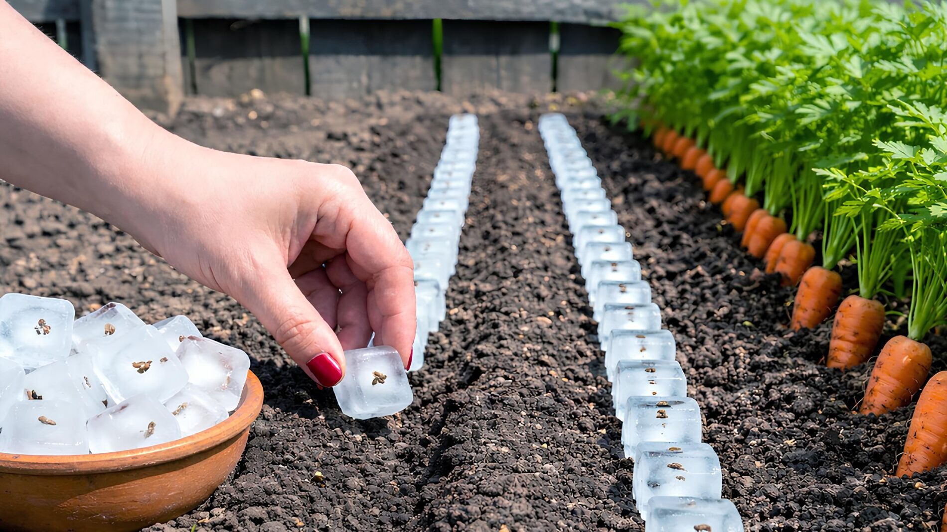 Ledukų triukas morkoms: išdėstysite idealiai, o derlius maloniai nustebins jau šį sezoną