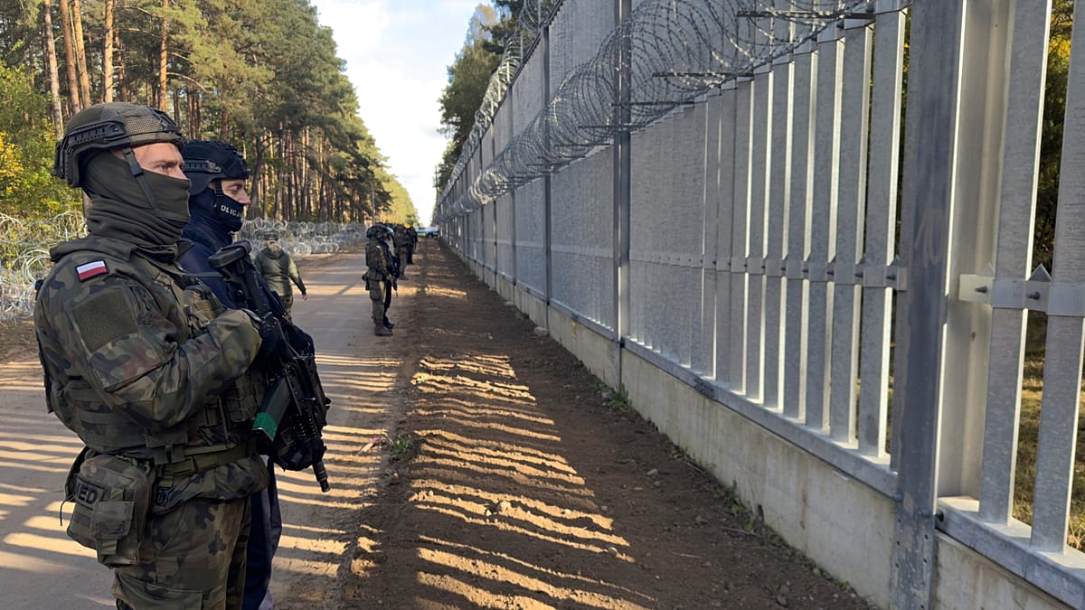 Lenkija skelbia stulbinantį pokytį pasienyje su Baltarusija: bandymų kirsti – 96 proc. mažiau