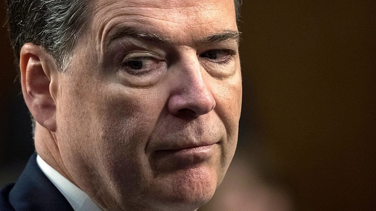 JAV: Jamesas Comey vėl apkaltintas dėl įrašo apie 86 47 – pareigūnai tai sieja su grėsme Trumpui