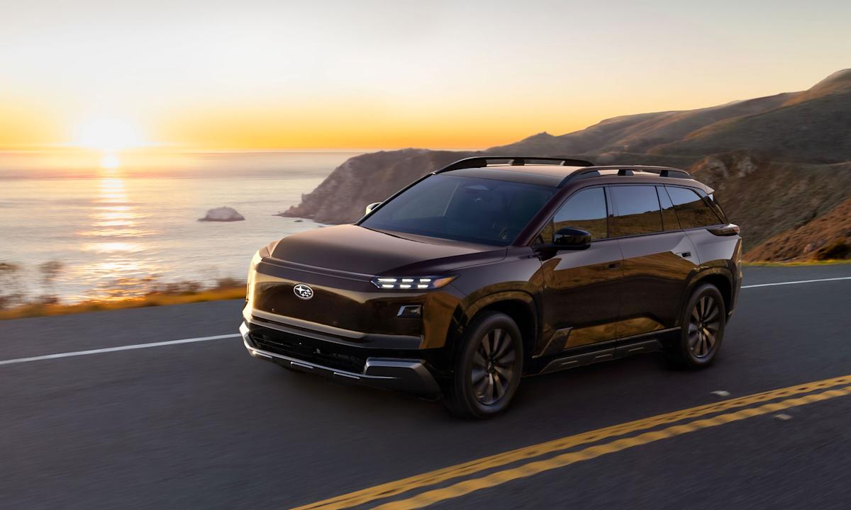 „Subaru“ pristatė pirmą 7 vietų elektrinį SUV: „Getaway“ žada 300 mylių ir AWD