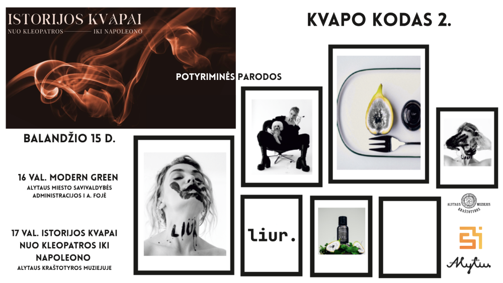 Alytuje kvapų intriga: „Liur Parfum“ „Modern Green“ atvers netikėtą žalio miesto pusę
