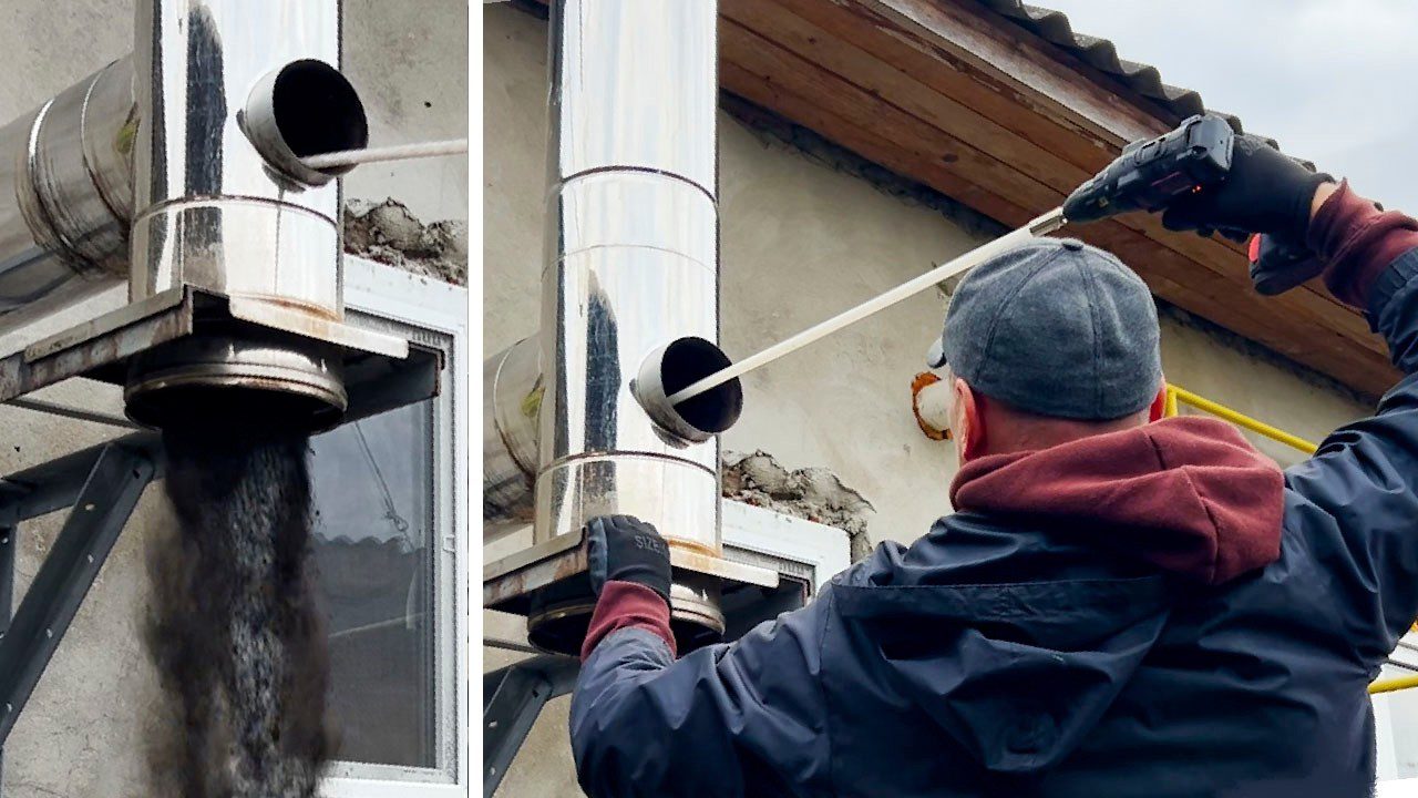 Be druskos ir krakmolo: senosios mokyklos kūrikas parodė, kaip greitai išvalyti kaminą