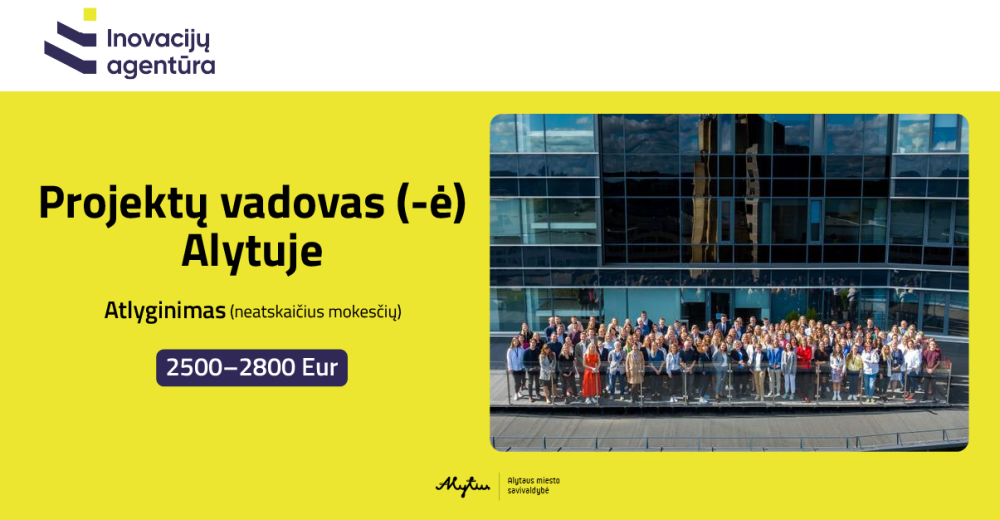 Alytus kviečia jungtis prie „Spiečiaus“: ieškomas projektų vadovas, žadamas darbas su regiono verslu