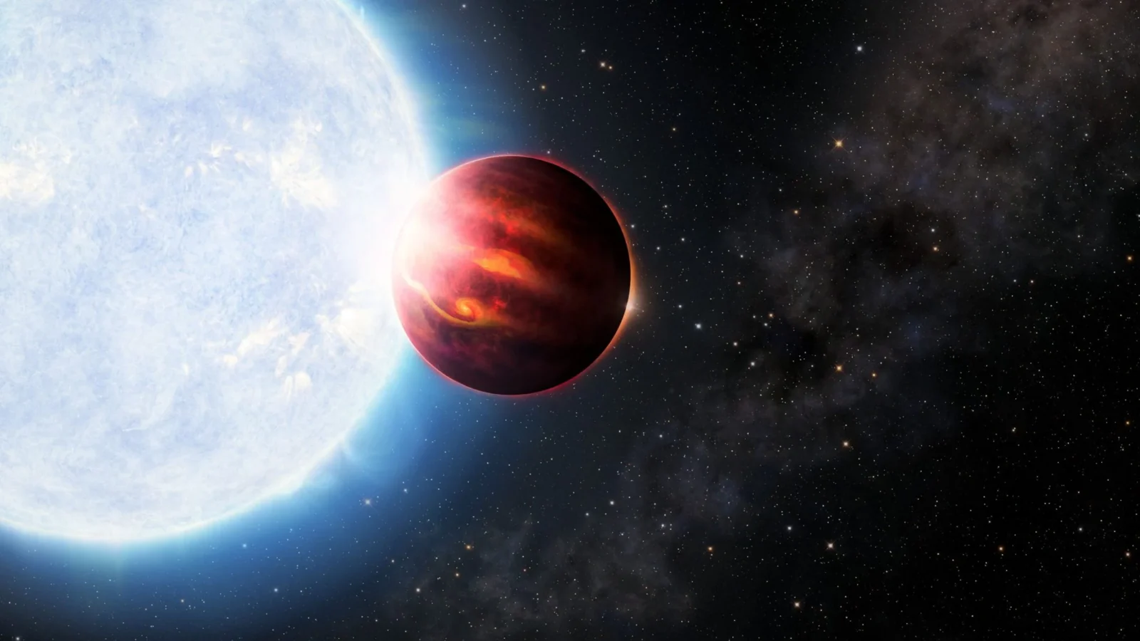 Astronomai tyrė įkaitusį dujų milžiną ir netikėtai rado raktą į planetų kilmės paslaptį