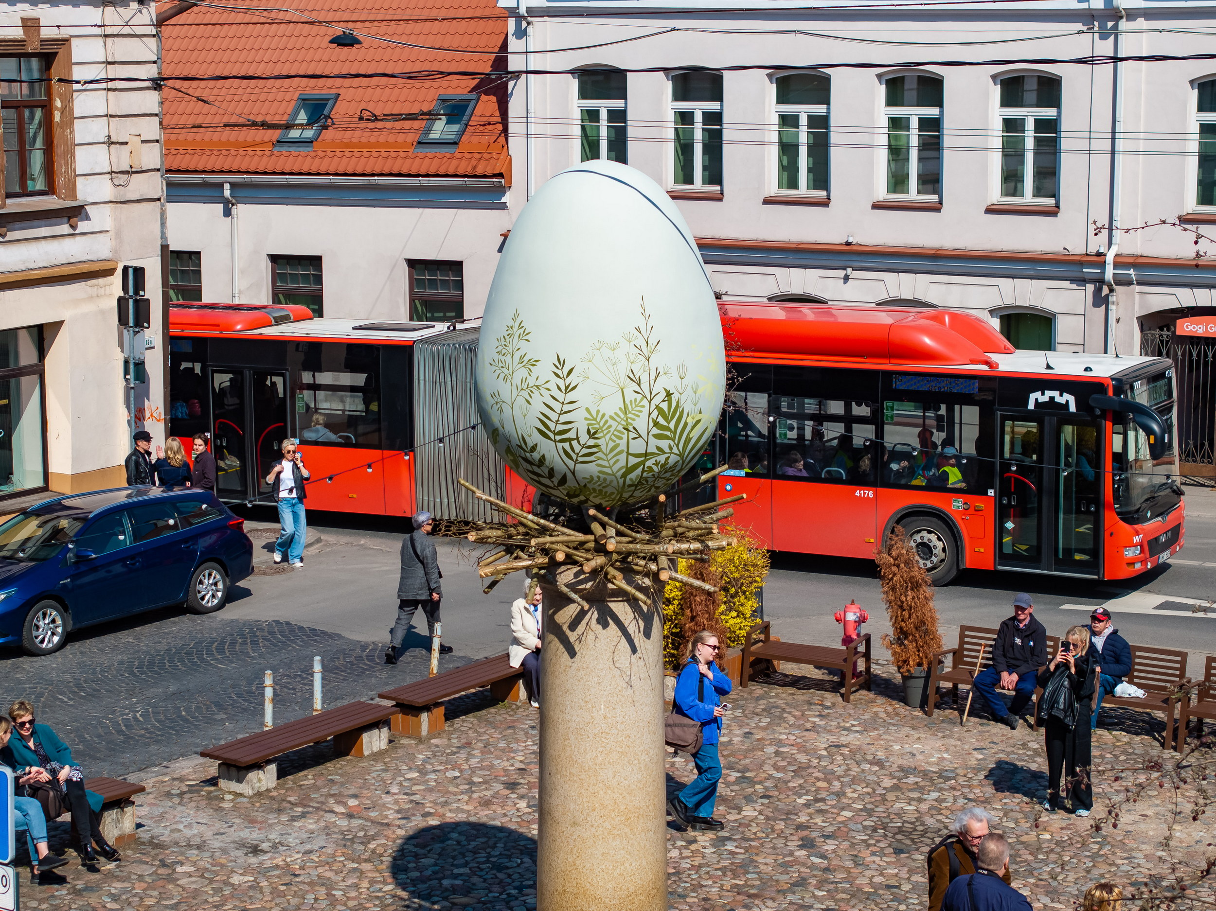 Vilnius ruošiasi pavasario šventei: prie „Kiaušinio“ – ribojimai ir uždarytos gatvės