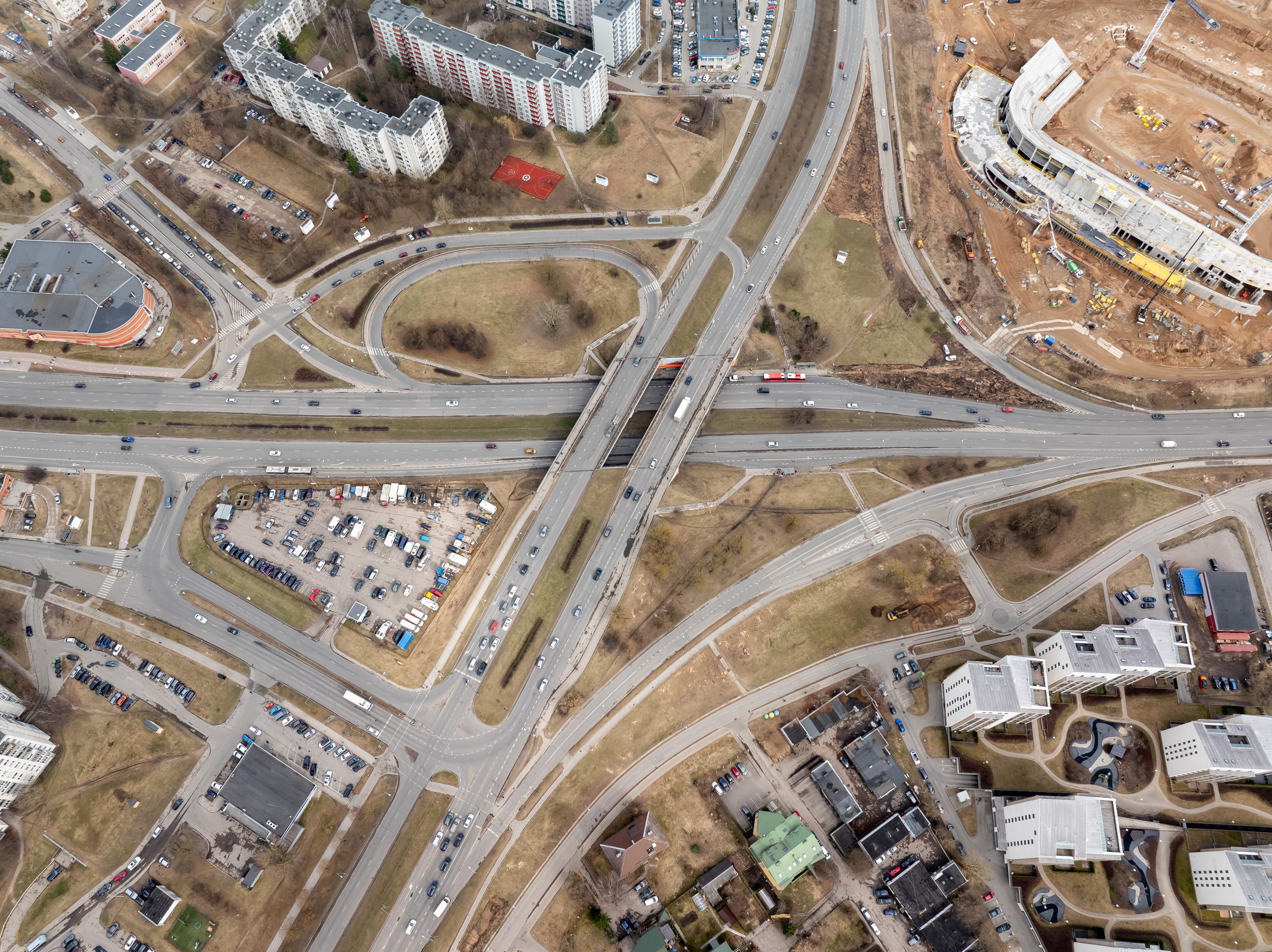 Ukmergės–Ozo mazgas keisis iš esmės: dvi žiedinės sankryžos, požeminė perėja ir viadukas