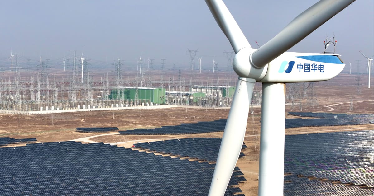 How the Iran war set Beijing up for global clean energy dominance