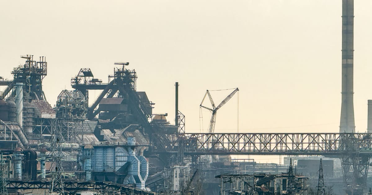 ES anglies mokestis smogia Ukrainos plienui: „ArcelorMittal“ neteko rinkos beveik akimirksniu