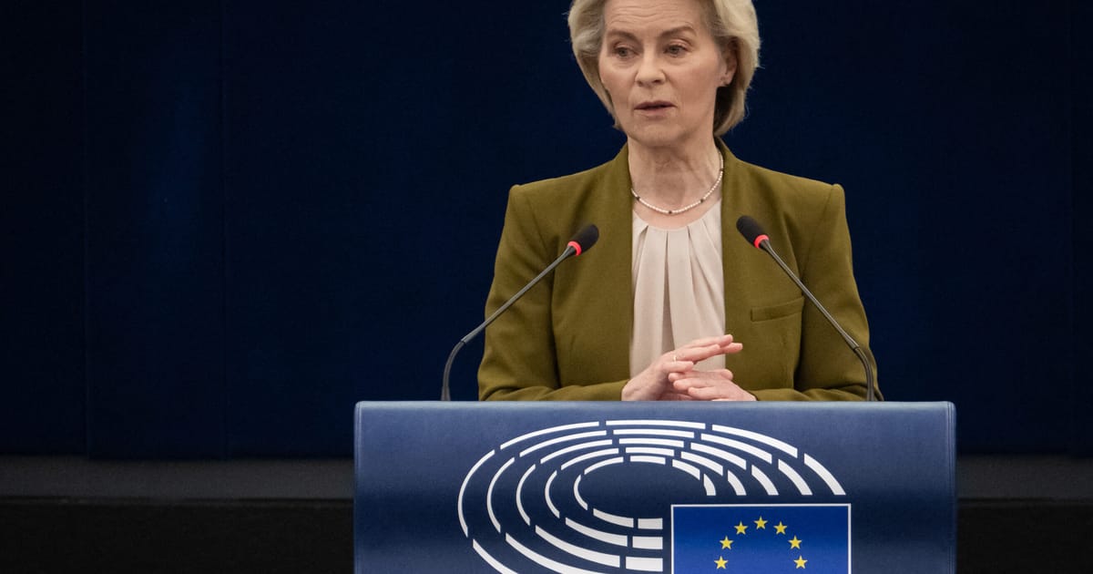 ES nuo 2028 metų sieks daugiau nuosavų mokesčių: von der Leyen įspėja dėl biudžeto skylės