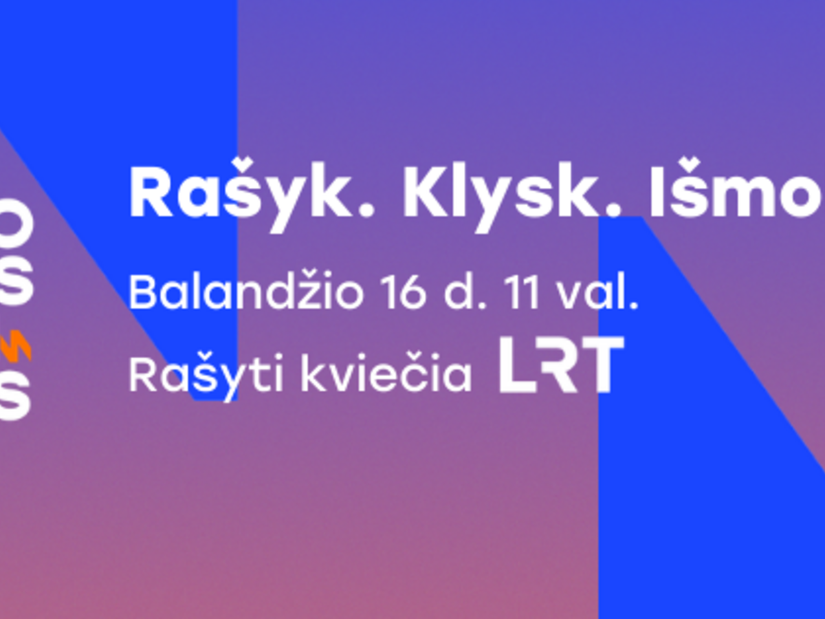 Nacionalinis diktantas grįžta: balandžio 16-ąją rašys visa Lietuva – kur dalyvauti Marijampolėje