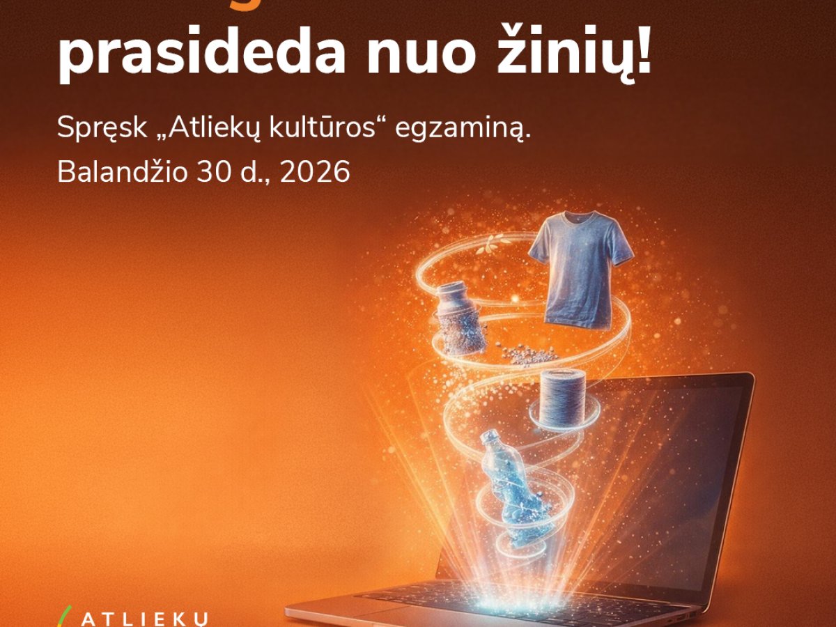 Ar teisingai rūšiuojate kasdienes atliekas? Valinskas išbandė jėgas „Atliekų kultūros“ egzamine