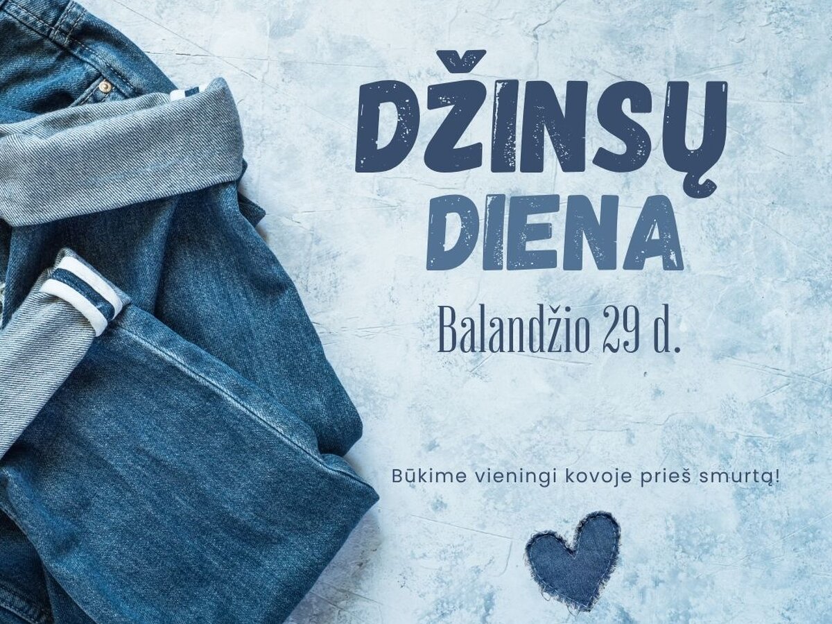 Balandžio 29 dieną minima Džinsų diena: kaip ji tapo pasauliniu seksualinio smurto prevencijos simboliu