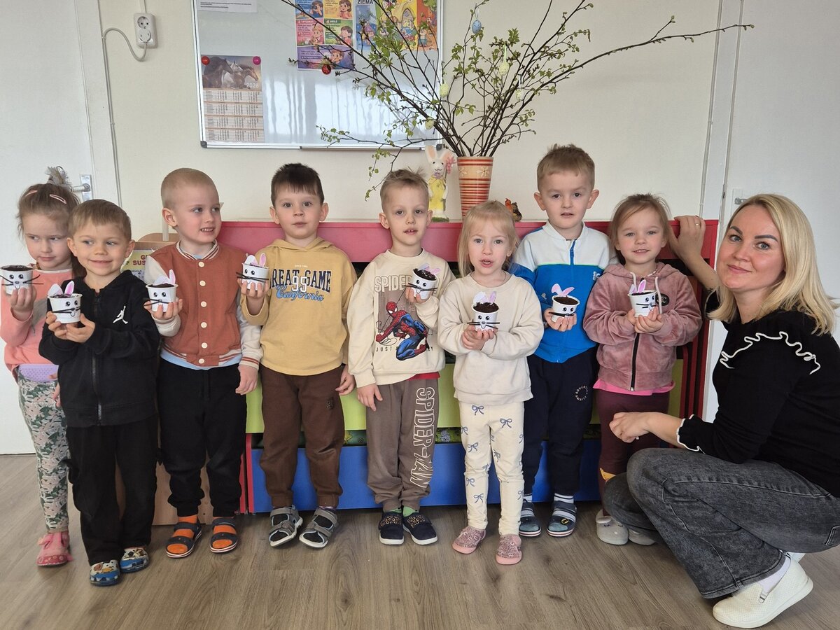 Velykų šurmulys Marijampolės darželiuose: vaikai sukūrė pavasario stebuklą nuotraukose