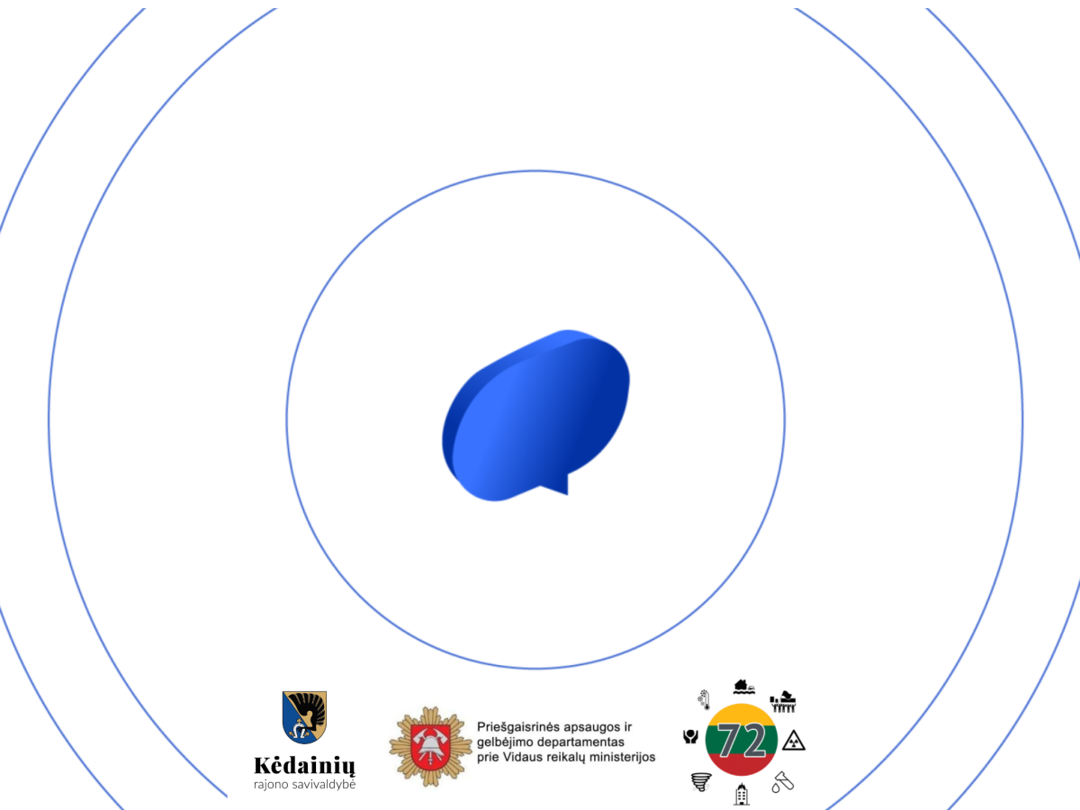 Balandžio 30 dieną visoje Lietuvoje tikrins perspėjimo sistemą: 11:52 kauks sirenos ir ateis SMS
