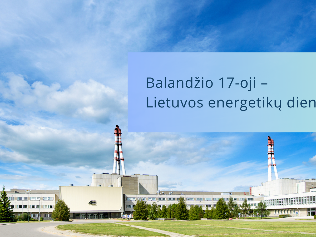 Visaginas siunčia žinutę energetikams: be jūsų nebūtų nei pažangos, nei miesto ateities