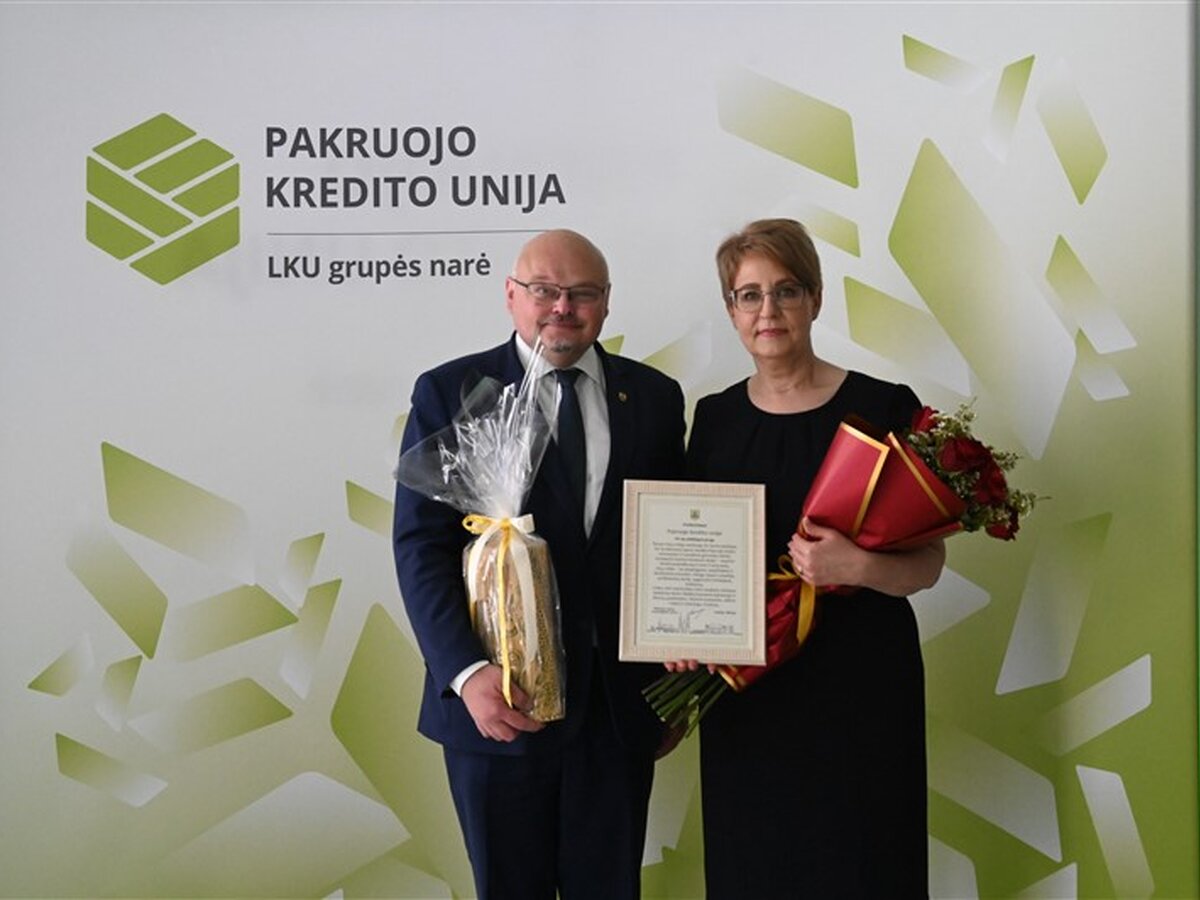 Pakruojo kredito unijai – 30 metų: meras dėkoja už indėlį į rajono ekonomiką ir bendruomenes