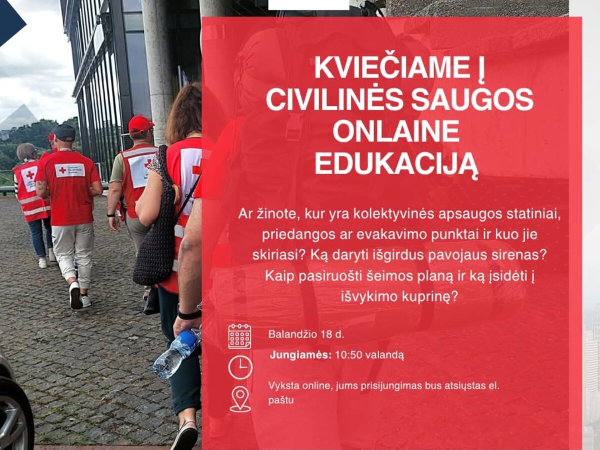 Trakų rajono gyventojams – nemokami civilinės saugos mokymai: ką privalu žinoti visiems