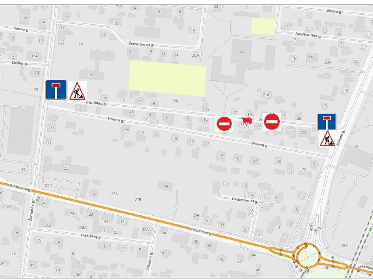 Marijampolėje vienai dienai suvaržys eismą Triobiškių gatvėje – vairuotojams svarbi detalė