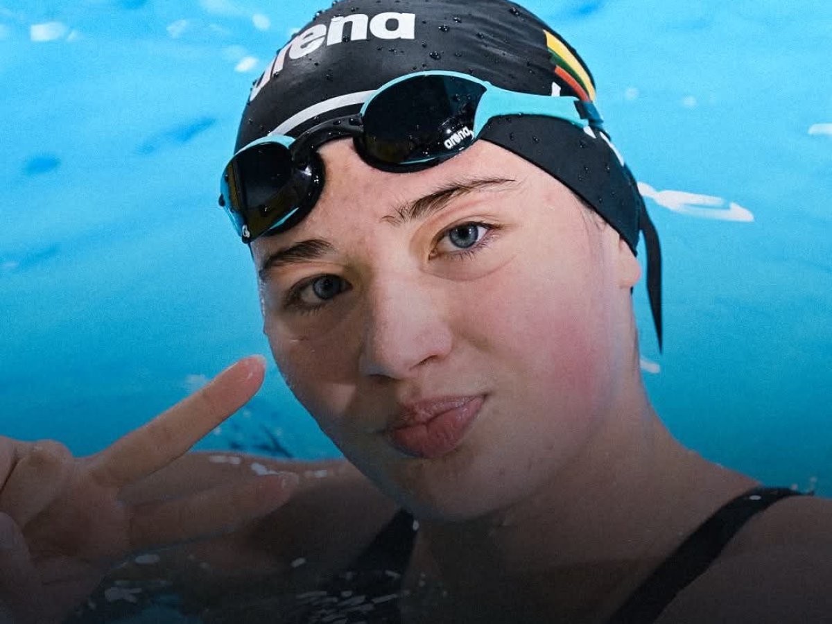 Ignalinietė Kornelija Jankovičiūtė Vilniuje laimėjo 1 500 m laisvuoju stiliumi: kokį laiką parodė?
