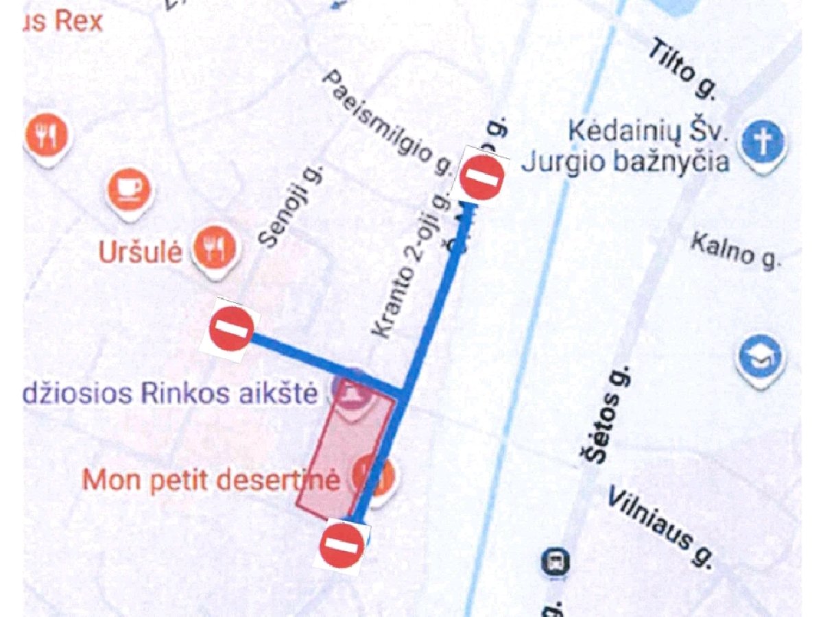 Kėdainiuose balandžio 24 dieną ribos eismą: dėl renginio uždaromos trys gatvių atkarpos