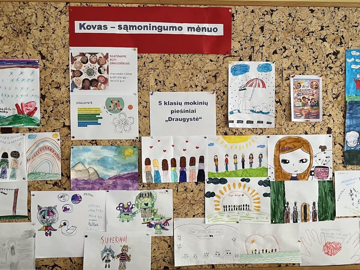 Kas vyksta Nemenčinės Gedimino gimnazijoje: sąmoningumo mėnuo pakeitė visą mokyklą
