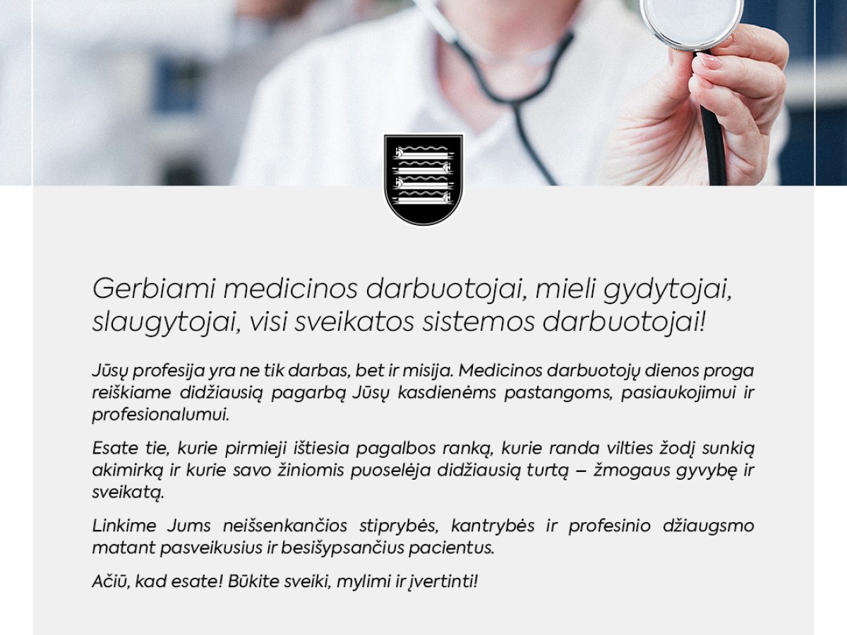 Savivaldybės vadovų sveikinimas: ką jis reiškia gyventojams ir kokie darbai artimiausiu metu laukia?