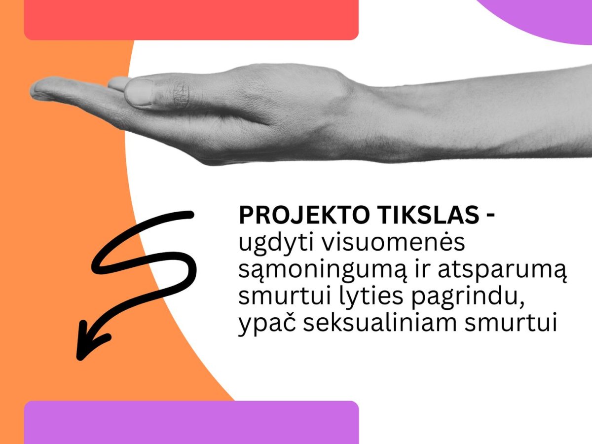 Kėdainiuose startavo projektas apie seksualinį smurtą: ką žinos jaunimas ir specialistai