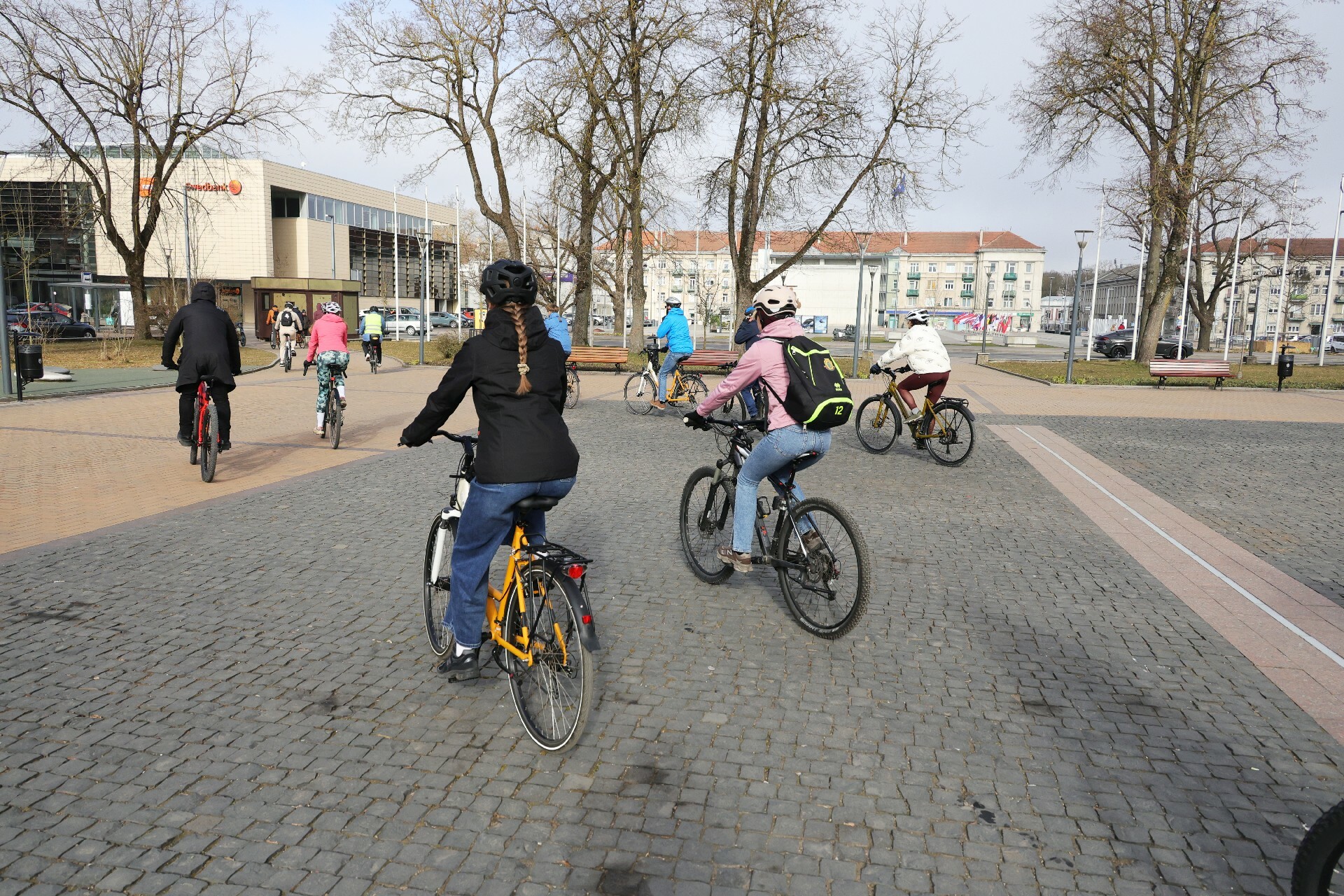 Specialistai apvažiavo 19 km Šiauliuose: įvertino dviračių takus ir įvardijo spragas