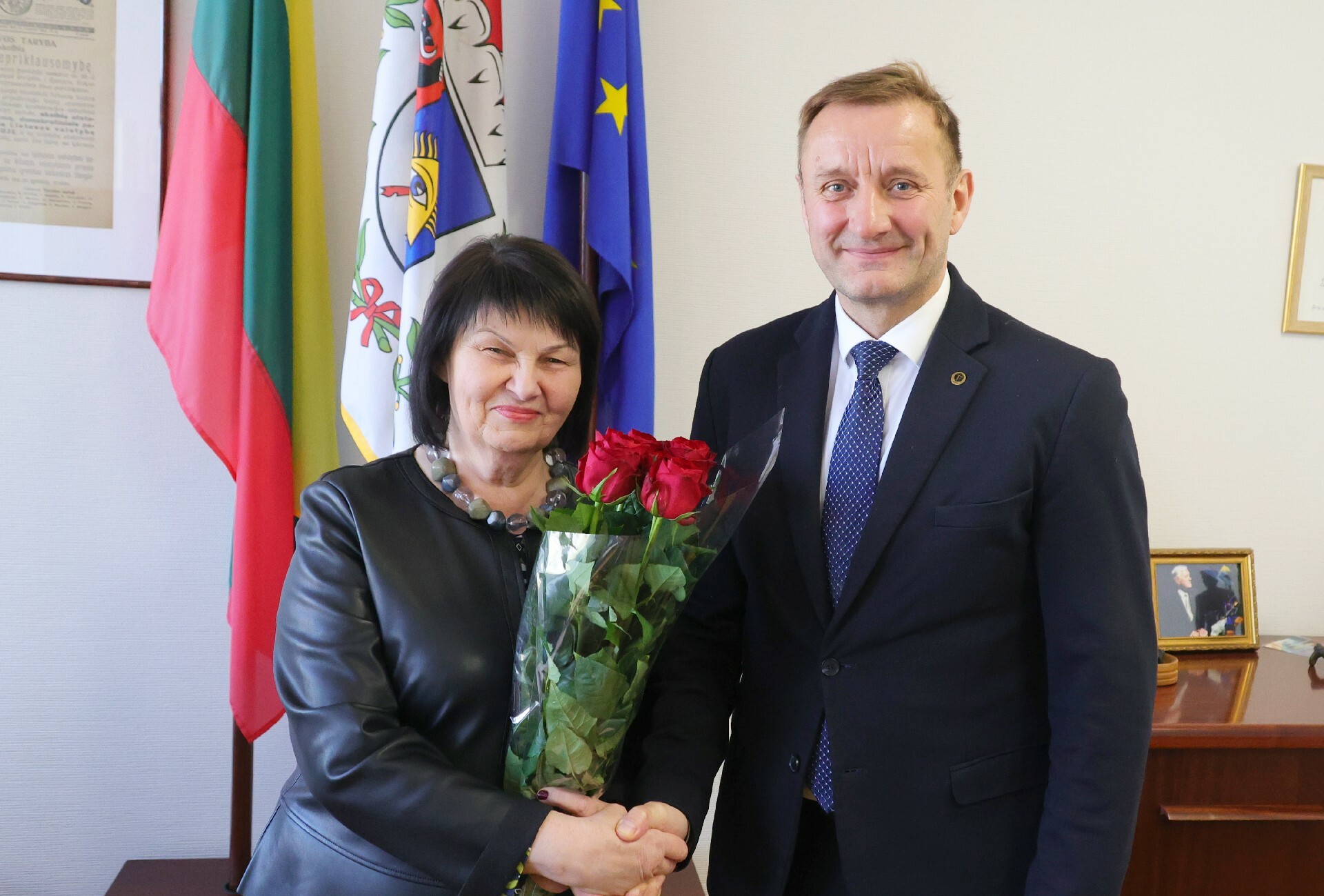 Šiaulių legenda Nijolė Prascevičienė švenčia 75-metį: mero žodžiai sujaudino daugelį