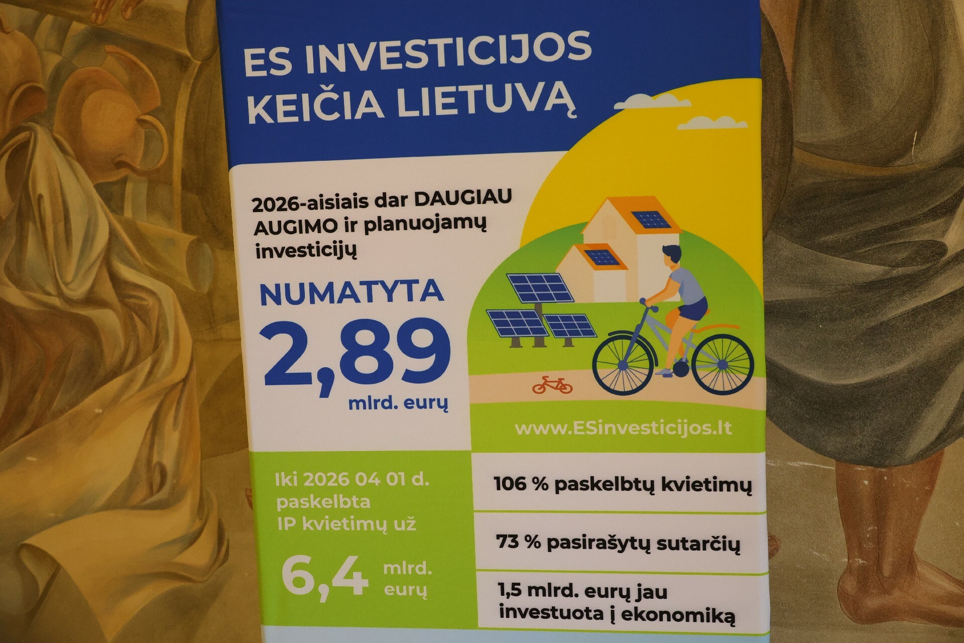 Šiaulių regionas pirmauja pagal ES projektų tempą: 87 proc. lėšų procese, bet didžiausi darbai dar laukia