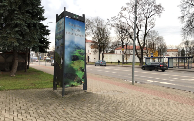 Tauragės rajone prasidės išorinės reklamos patikra: ką privalo padaryti leidimų neturintys verslai
