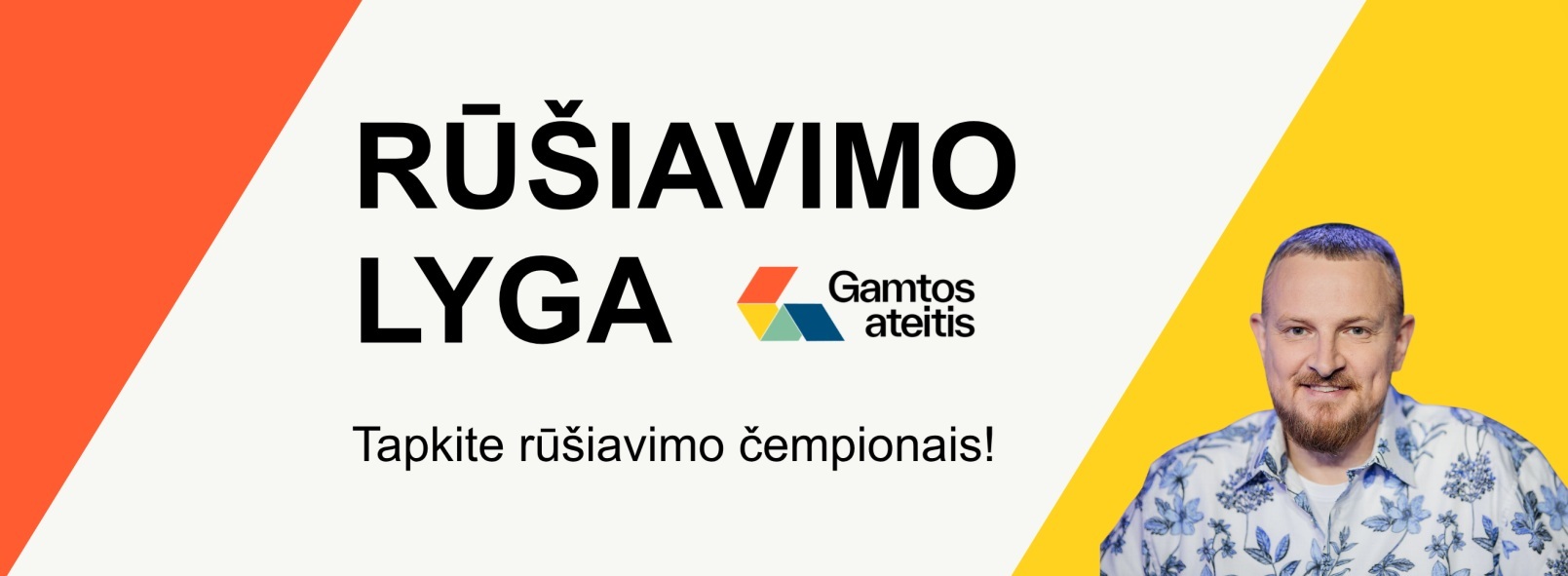 „Rūšiavimo lyga“ startuoja: penktokų komandos varžysis žiniomis, kūryba ir finalu Vilniuje