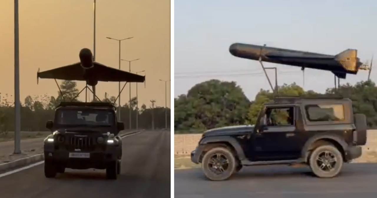 Indijoje išbandytas „Hoverit“ kovinis dronas: Divyastra Mk-2 kyla iš automobilio ir skrenda 2 000 km