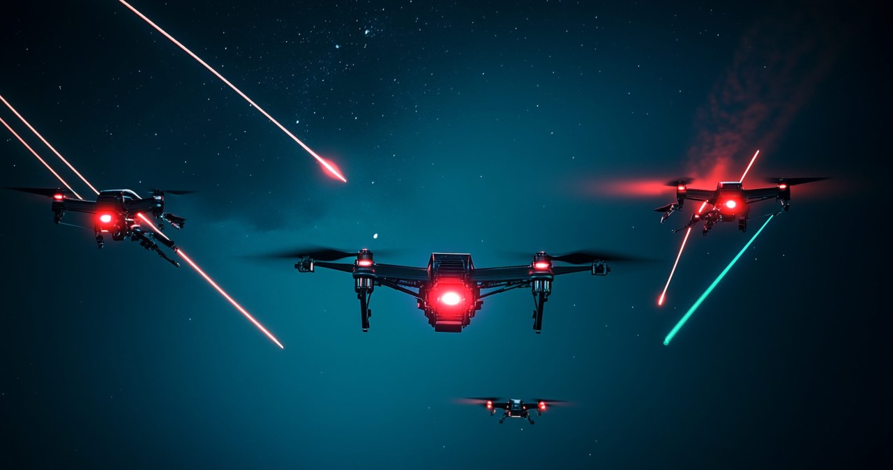 DARPA taikosi į 500 dronų spiečius: konteineriai slapta už fronto ir smūgis netikėtai