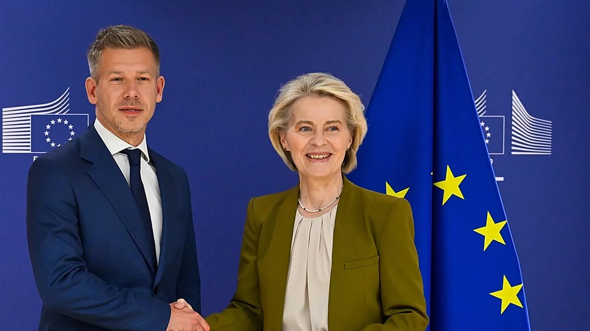 Vengrijos premjeras Péteris Magyaras: laiške von der Leyen įvardys ribas dėl įšaldytų ES lėšų