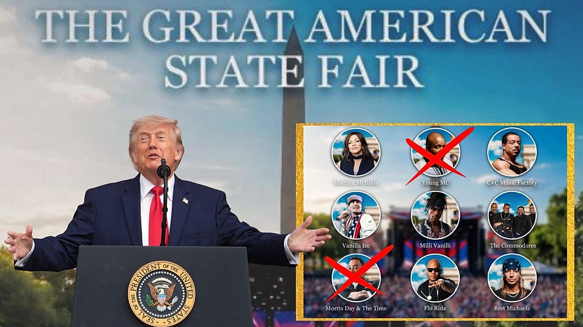 Trumpo remiamas JAV 250-mečio koncertas byra: atlikėjai traukiasi, kyla klausimų dėl rėmėjų