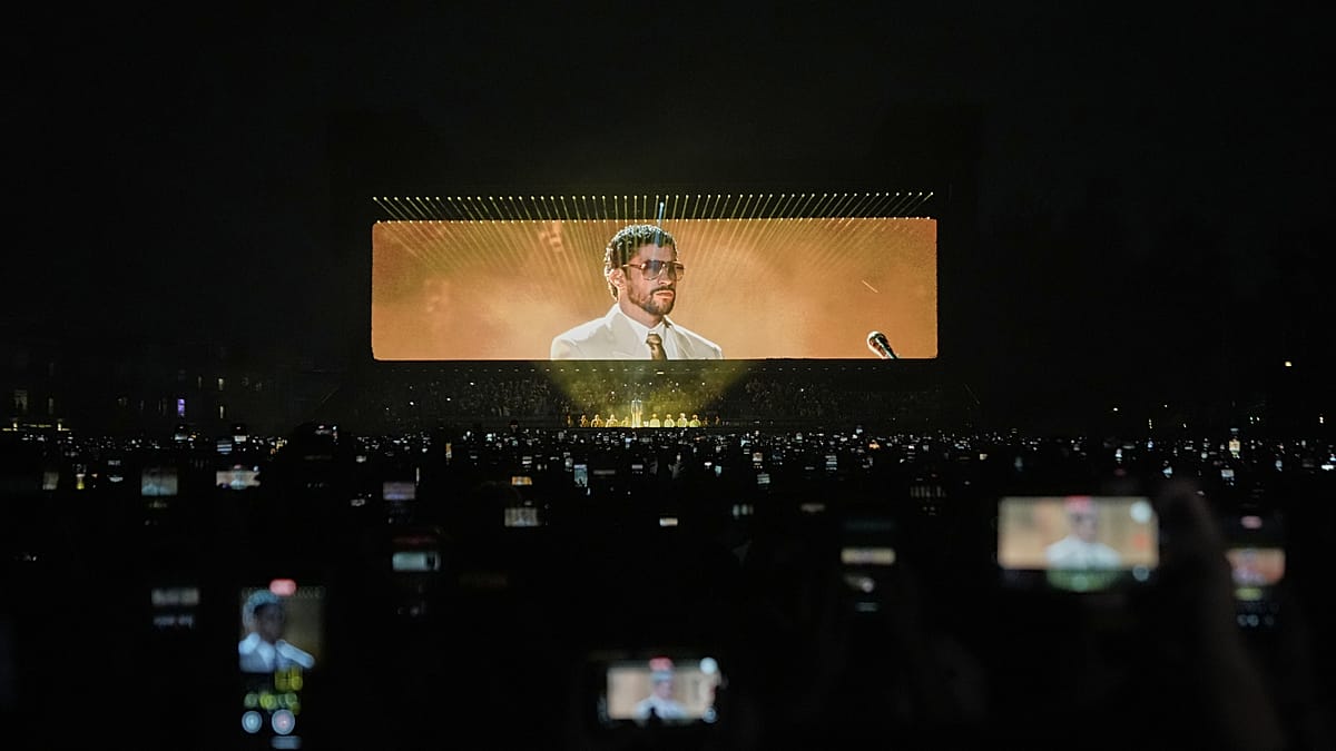 Bad Bunny koncertai Lisabonoje: 120 000 gerbėjų ir žinutės apie Puerto Riką, kurios daug kas neišgirsta