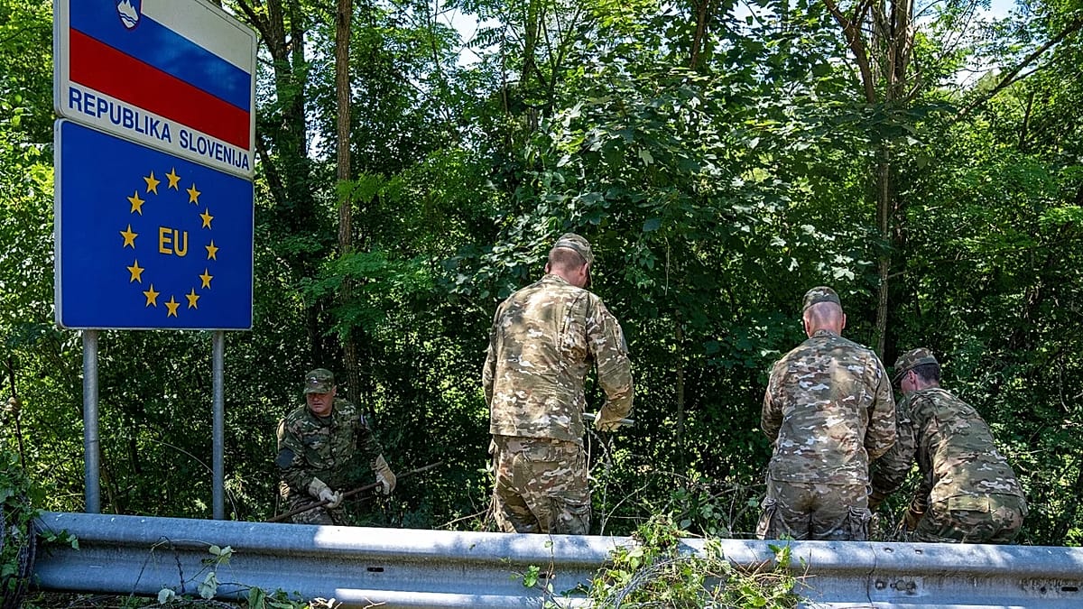 Kroatijos ir Slovėnijos pasienyje rasti 4 žuvę migrantai: policija tiria gabenimą sunkvežimiu