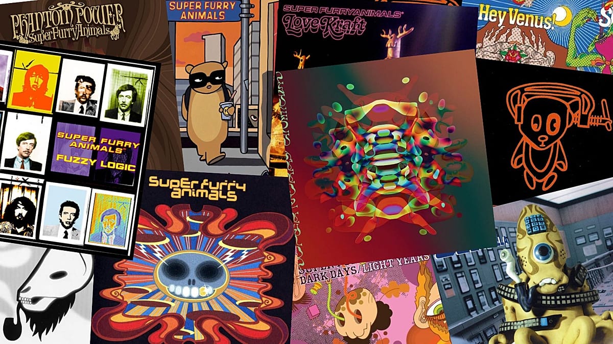 Neįvertinta Velso roko jėga „Super Furry Animals“: nuo Fuzzy Logic iki naujo rinkinio Precreation Percolation