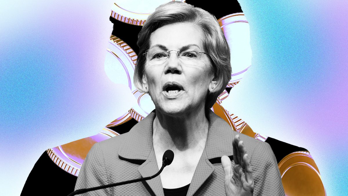 Elizabeth Warren spaudžia „Meta“ dėl stabiliosios monetos bandymo: klausimai prieš 2026 metų planus