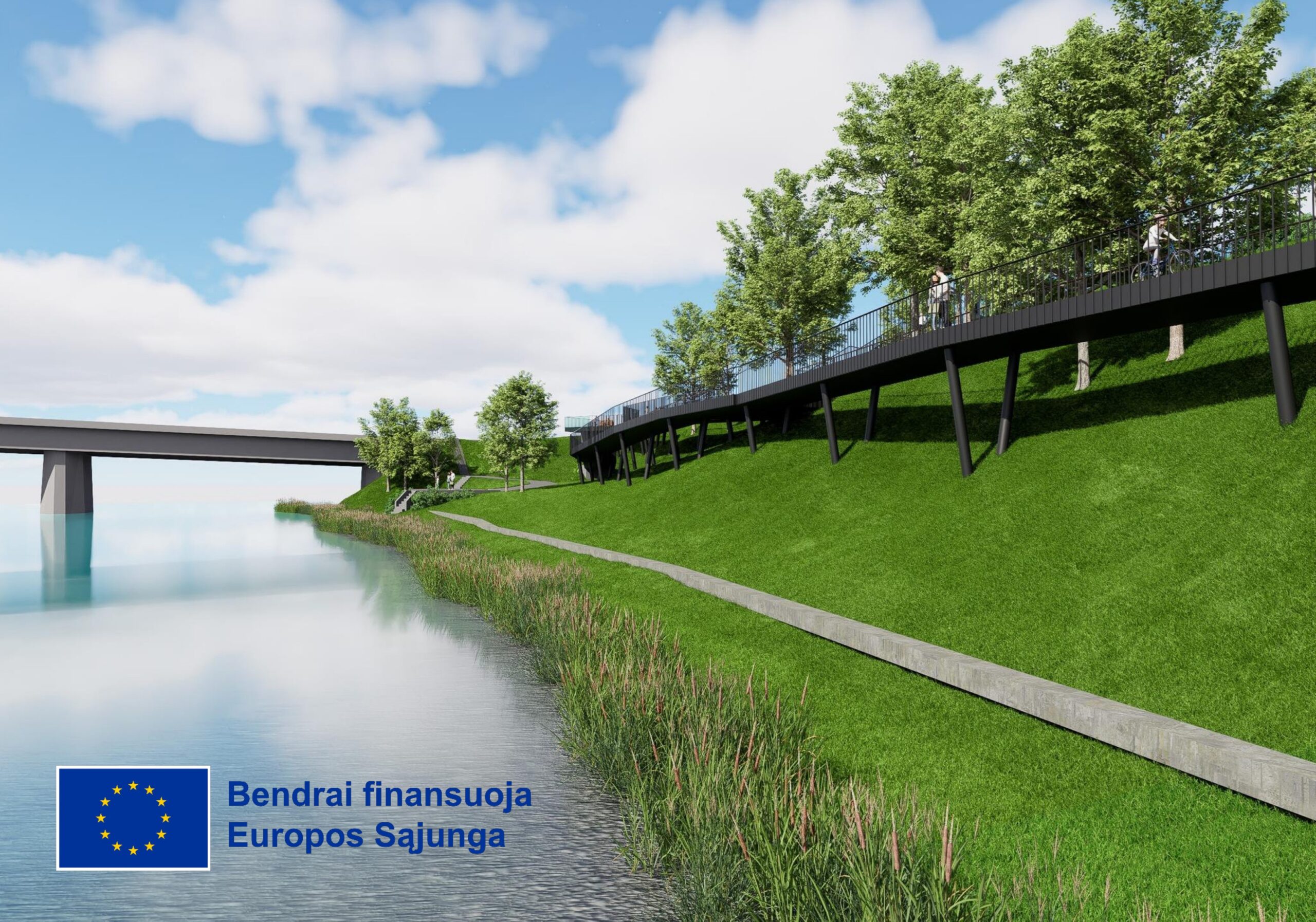 Prienuose startuoja turizmo infrastruktūros projektas: atnaujins Nemuno pakrantę ir miesto objektus
