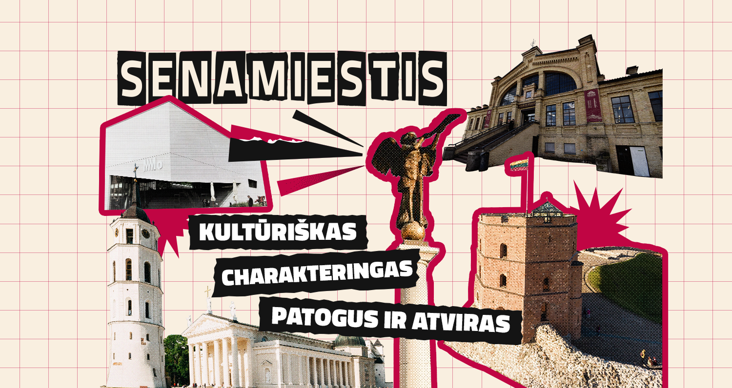 Senamiesčio portretas: kodėl 90 proc. gyventojų šią Vilniaus seniūniją vertina teigiamai