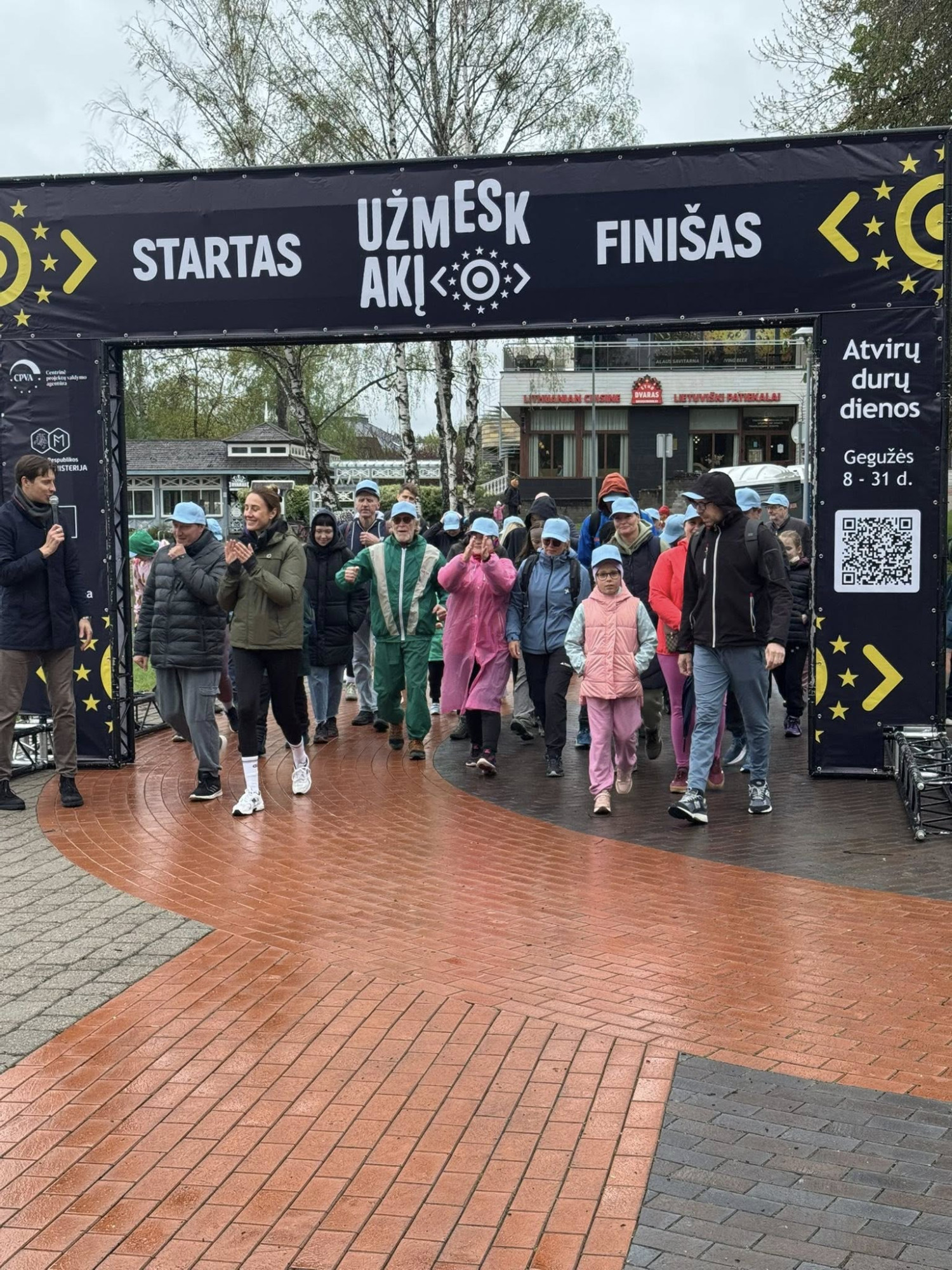 Žygis Druskininkuose su „Walk15“: dalyviai pėsčiomis atrado ES lėšomis atnaujintas kurorto vietas