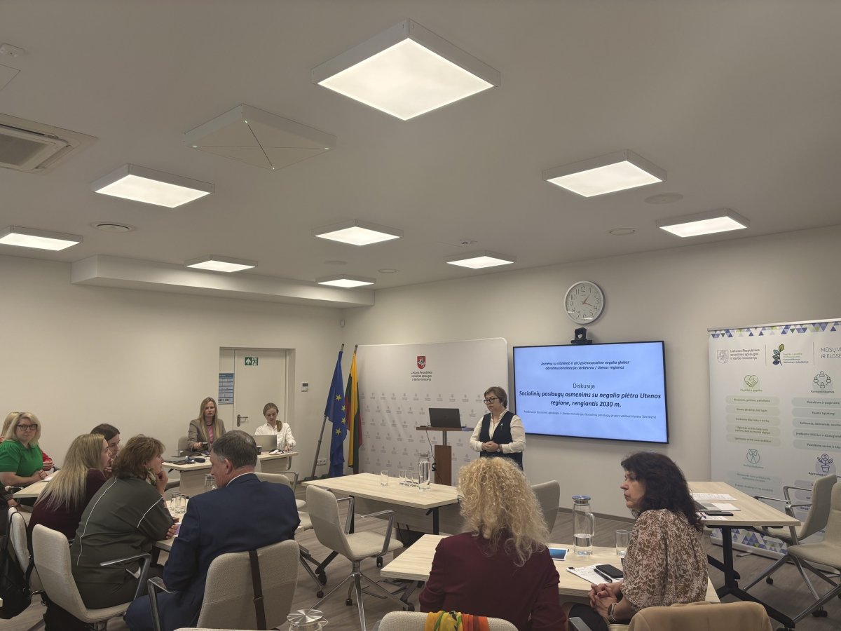 Deinstitucionalizacija Utenos regione: kaip bus plečiamos bendruomeninės paslaugos žmonėms su negalia