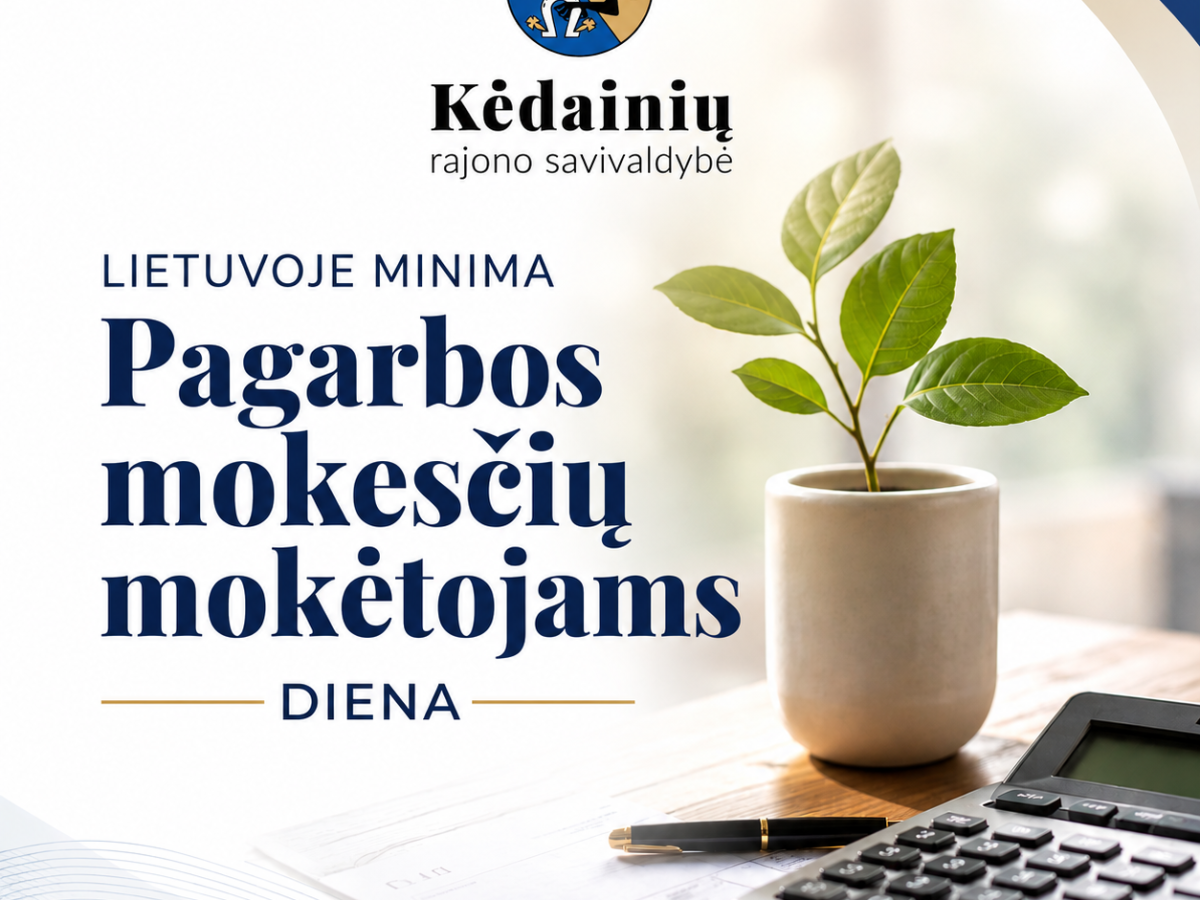 Pagarbos mokesčių mokėtojams diena Lietuvoje: kodėl nuo šios pareigos priklauso viešosios paslaugos