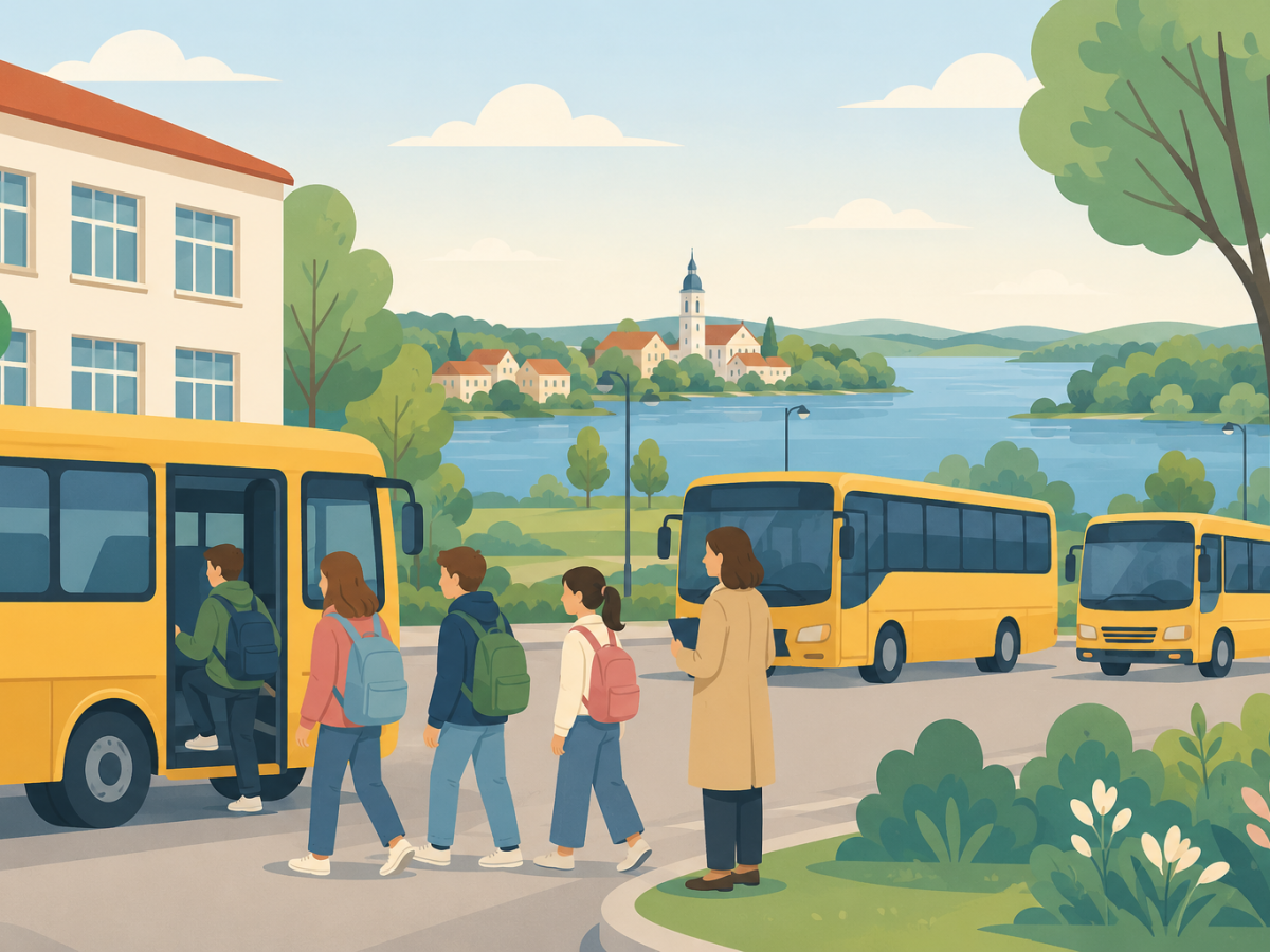 Mokinių pavėžėjimas Zarasuose po Vaiko dienos renginių: papildomi autobusai nuo 18.00 val.