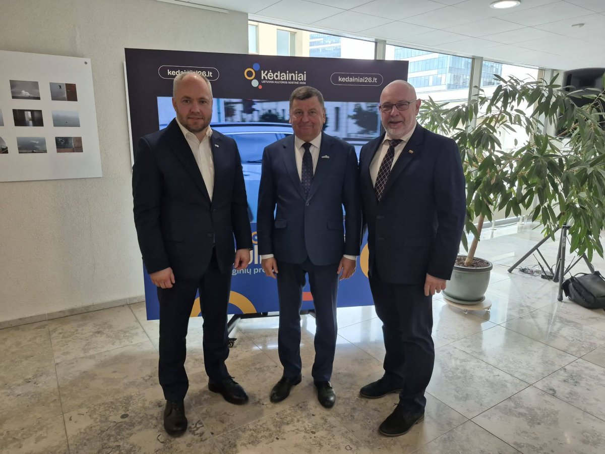 Kėdainiai ruošiasi 2026-iesiems: Seime pristatyta Lietuvos kultūros sostinės programa ir renginiai